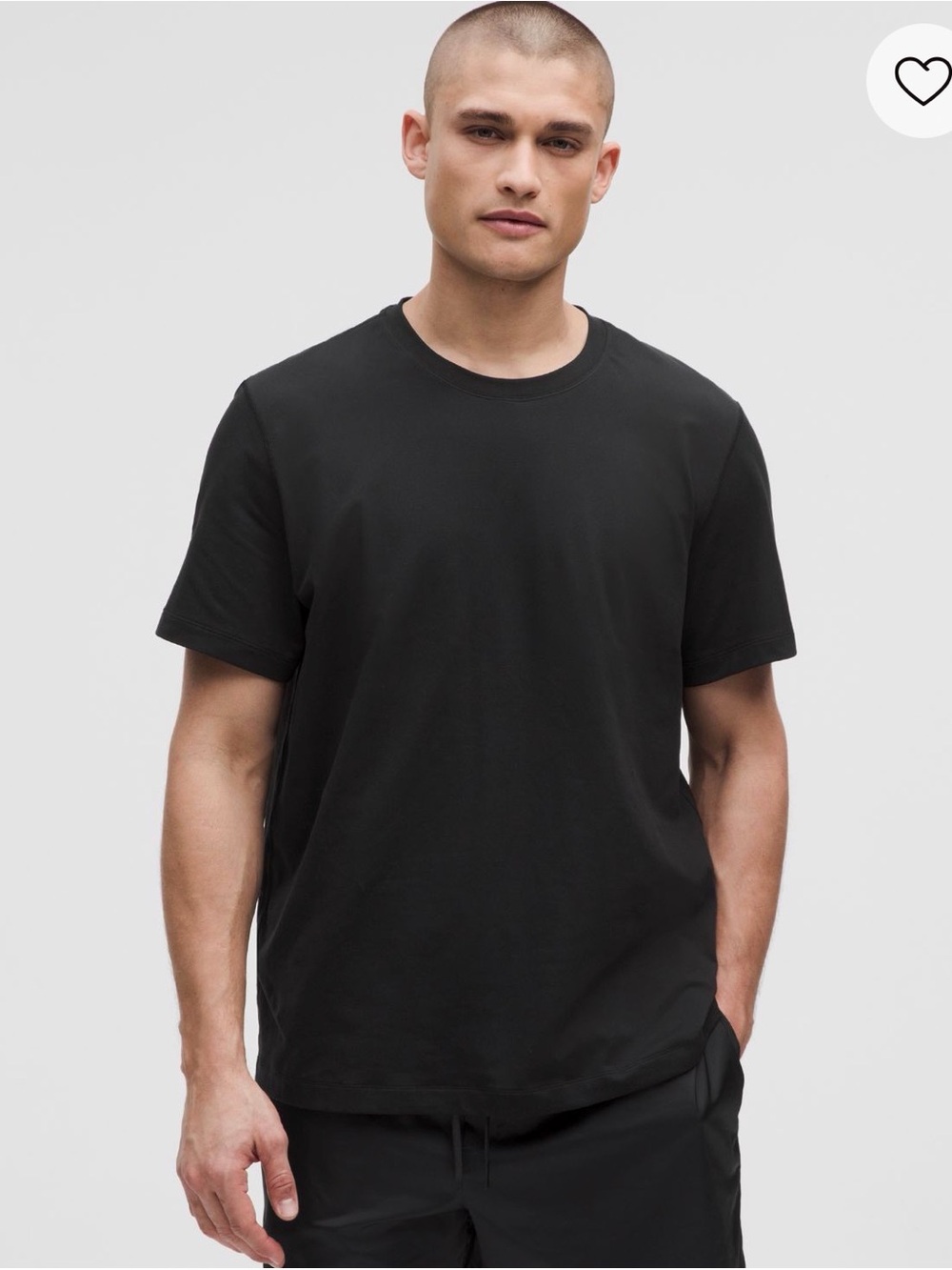 LULULEMON ATHLETICA Men’s Soft Jersey Short-Sleeve Shirt